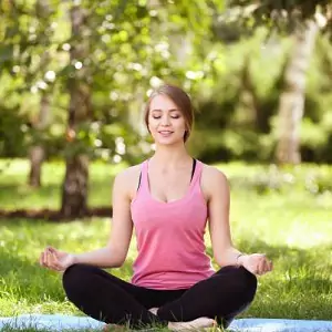 Adani Samsara Floors Amenities - Meditation Zone