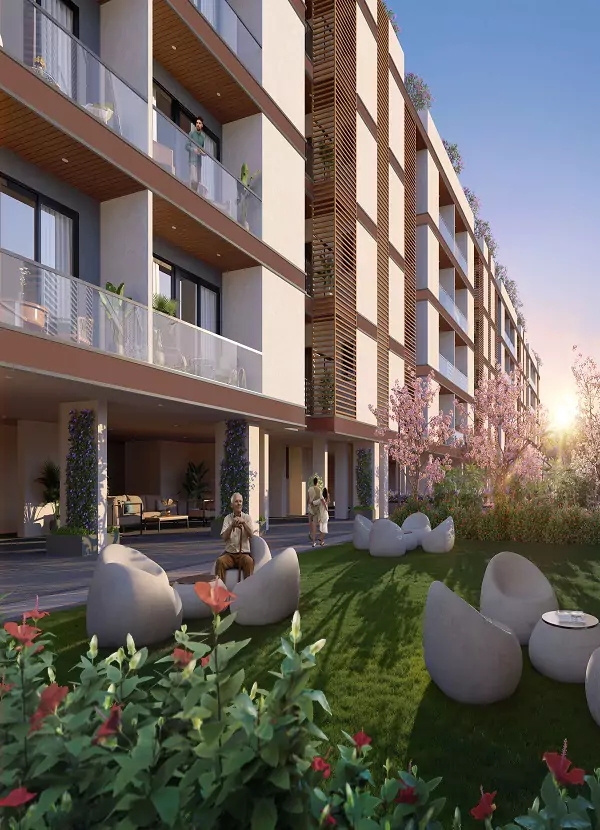 Adani Samsara Floors Elevation Images