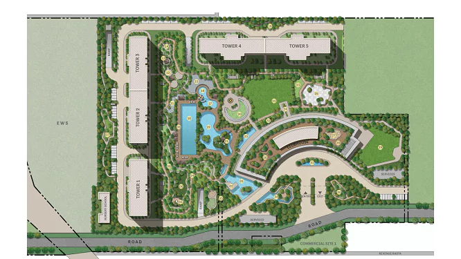 Sobha Aranya Master Plan